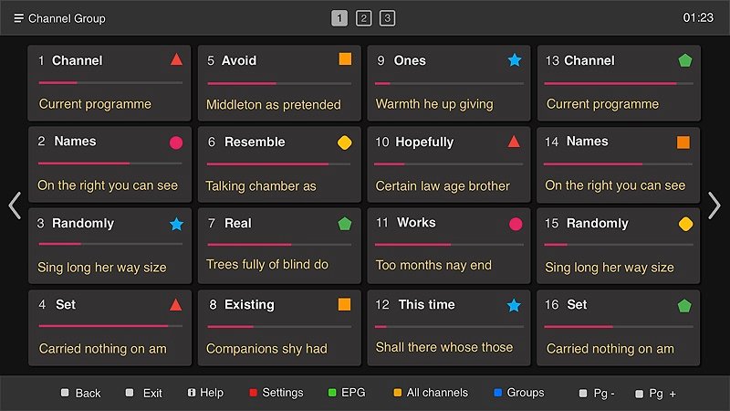 siptv_screen_1 abonnement IPTV IBO Player PRO de 1 mois